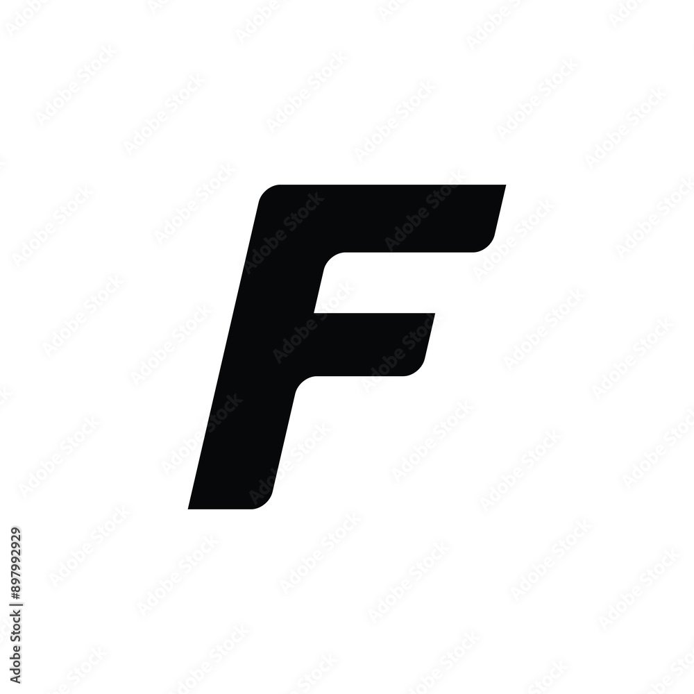 F minimalist simple typography logo, letter logo, initial logo, modern F minimalist simple typography logo, letter logo, initial logo, modern