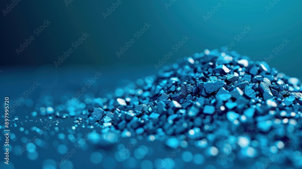 Vivid blue minerals captured in a studio setting, showcasing their stunning hues and intricate textures. A true visual delight. Vivid blue minerals captured in a studio setting, showcasing their stunning hues and intricate textures. A true visual delight.