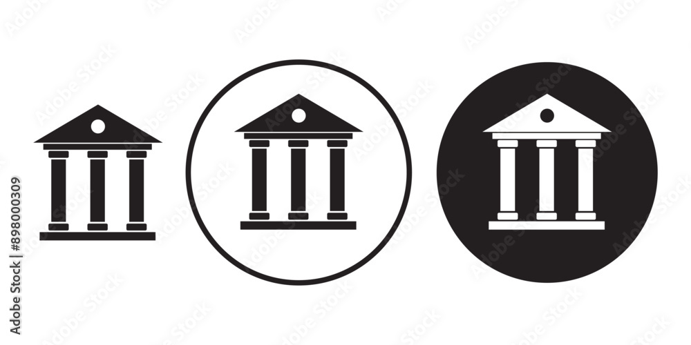 bank building vector icon Silhouette set, Bank Government Courthouse Architecture simple land mark. museum, university icon, academic institute university stock vector, bank building vector icon Silhouette set, Bank Government Courthouse Architecture simple land mark. museum, university icon, academic institute university stock vector,