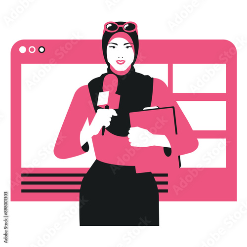 TV reporter