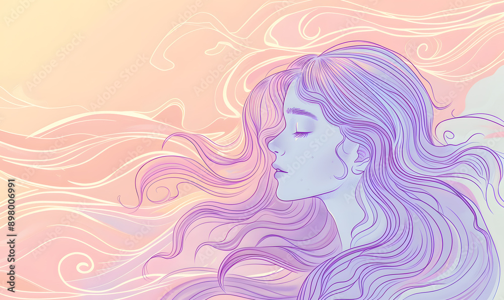 graphic advertising images focusing on beauty and hair graphic advertising images focusing on beauty and hair