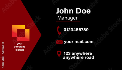 business card work on process