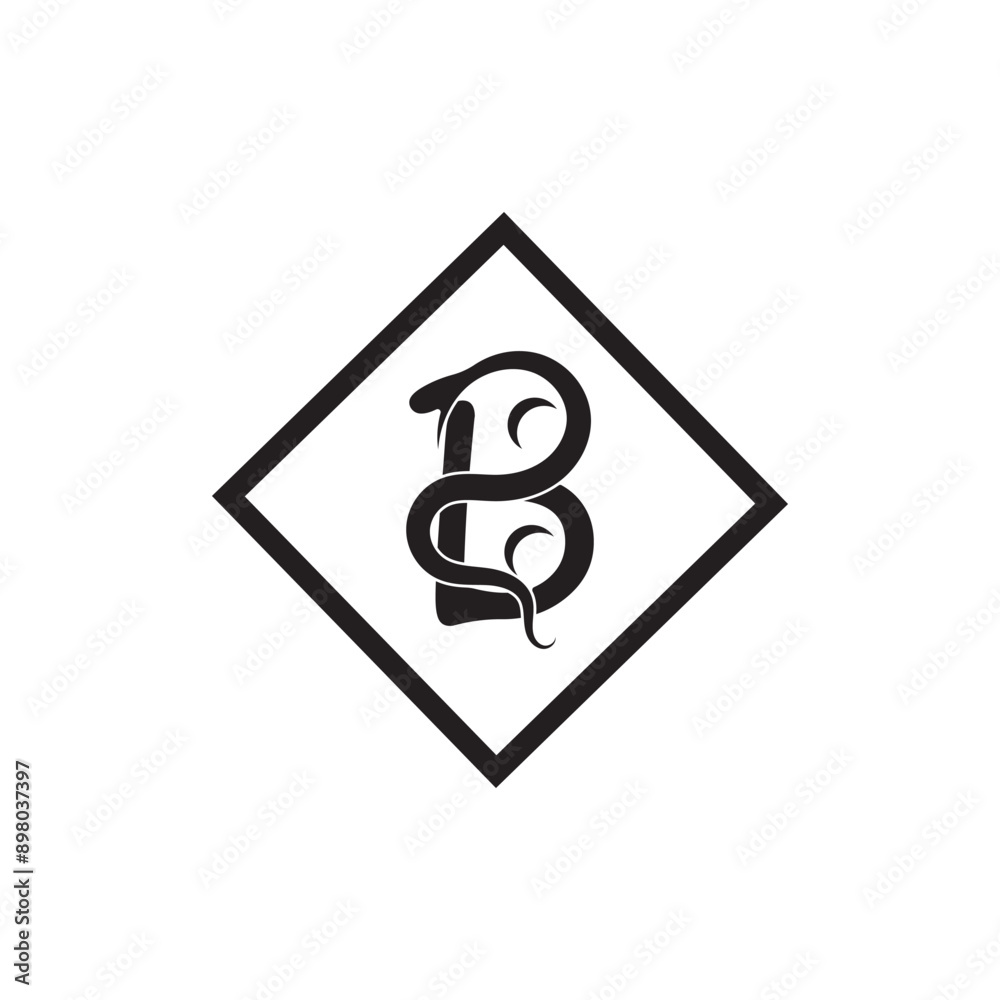 letter b logo template that is unique and simple letter b logo template that is unique and simple