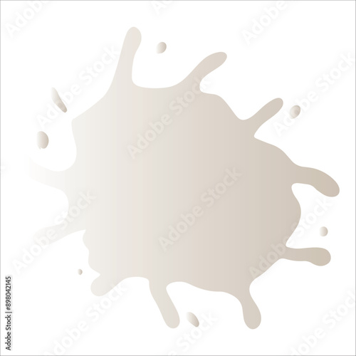 Paint gradient pigment spray splash stain illustration spots