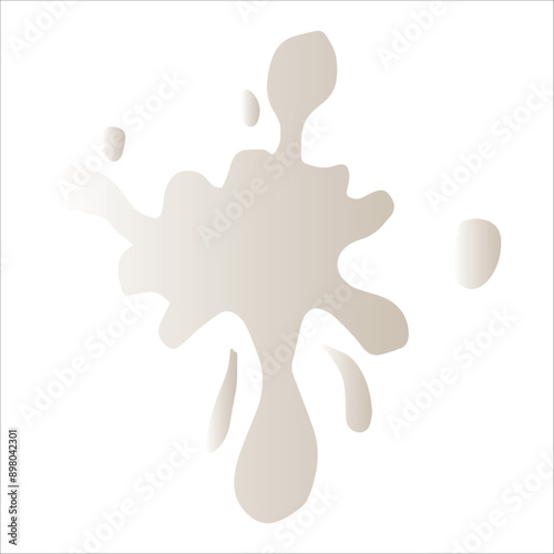 Paint gradient pigment spray splash stain illustration spots