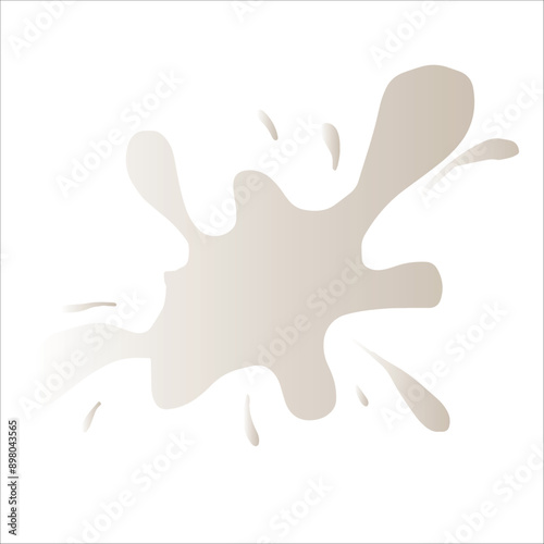 Paint gradient pigment spray splash stain illustration spots