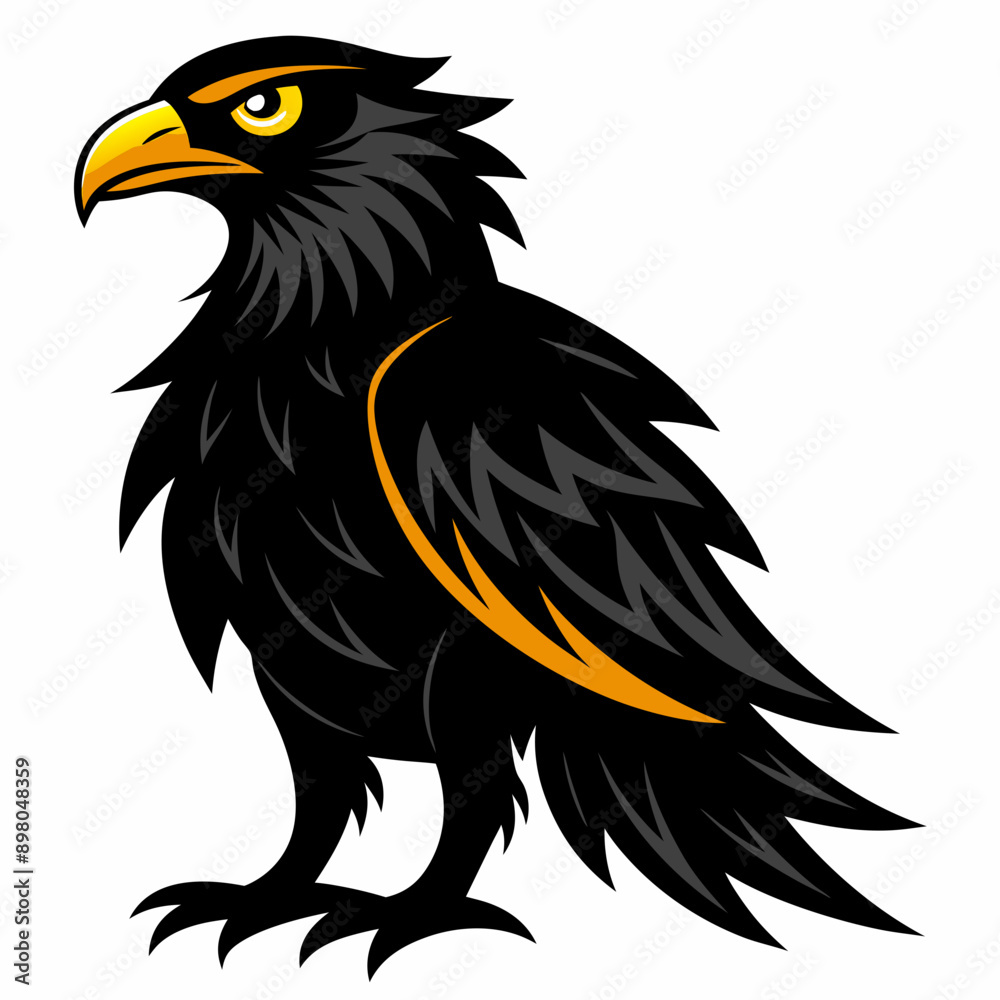 eagle on white eagle on white