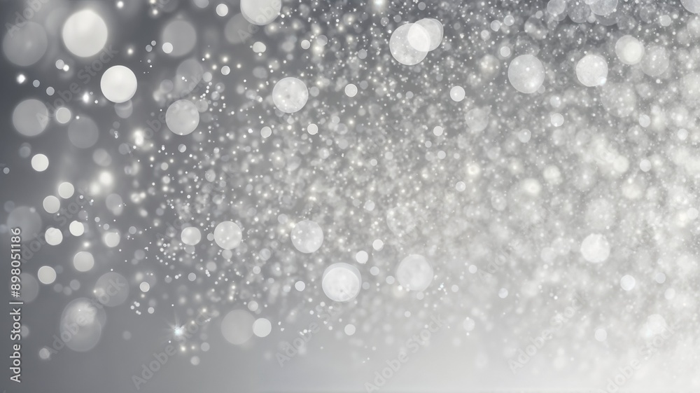Abstract white bokeh background with blurred lights, white background, banner design Abstract white bokeh background with blurred lights, white background, banner design