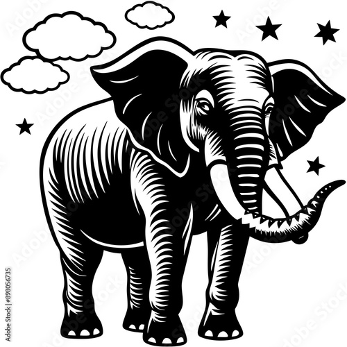 elephant Vector