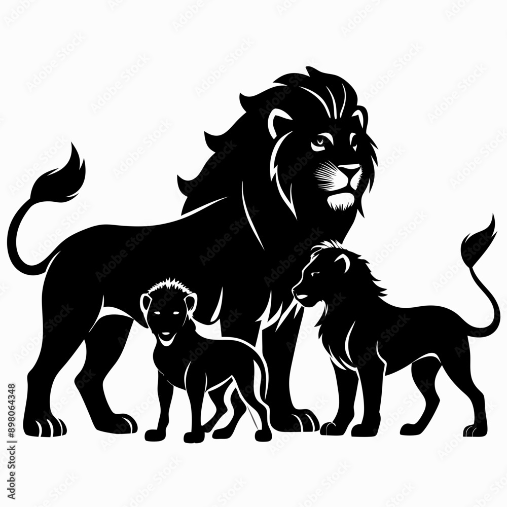 Obraz premium lion illustration