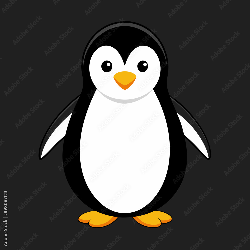 Obraz premium penguin on snow