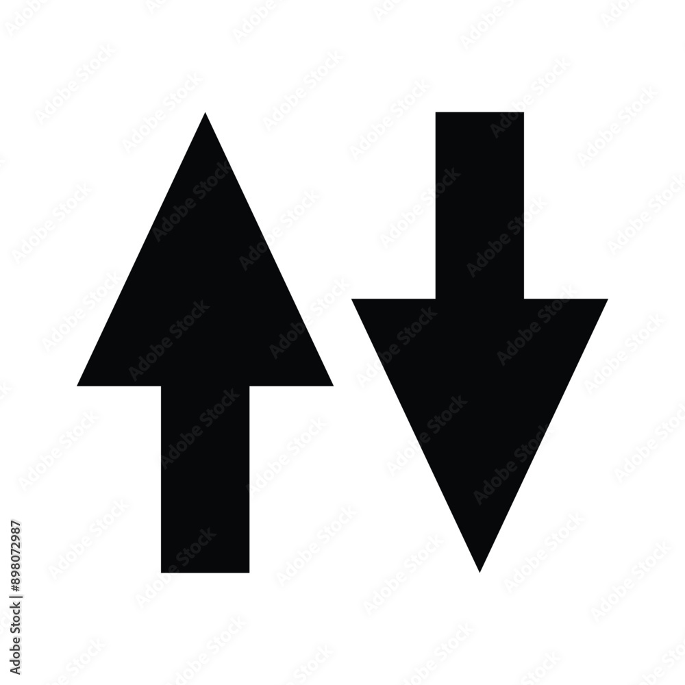 arrow icon vector sign symbol , direction , internet data, traffic others isolated on white arrow icon vector sign symbol , direction , internet data, traffic others isolated on white