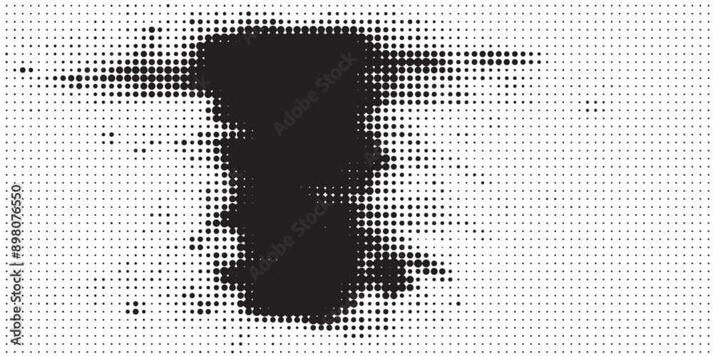 Fototapeta premium Glitch distorted grunge layer . Noise destroyed texture . Trendy defect error shapes