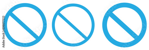 Sign forbidden. Icon symbol ban. Red circle sign stop entry ang slash line isolated on transparent background. Mark prohibited. Icon symbol ban. Mark prohibited.