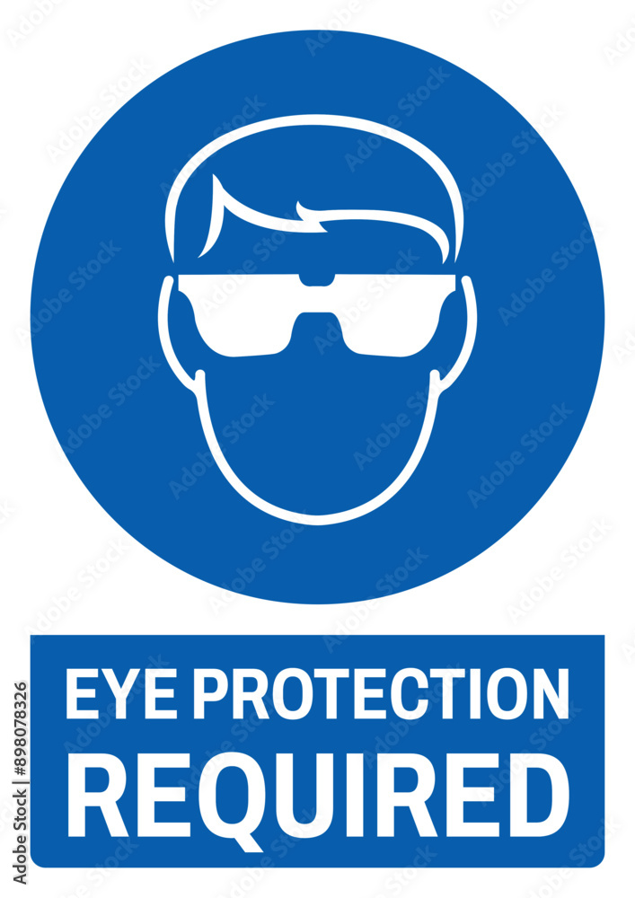 ISO mandatory safety signs v2 tex variation_eye protection required-25 size a4/a3/a2/a1 ISO mandatory safety signs v2 tex variation_eye protection required-25 size a4/a3/a2/a1