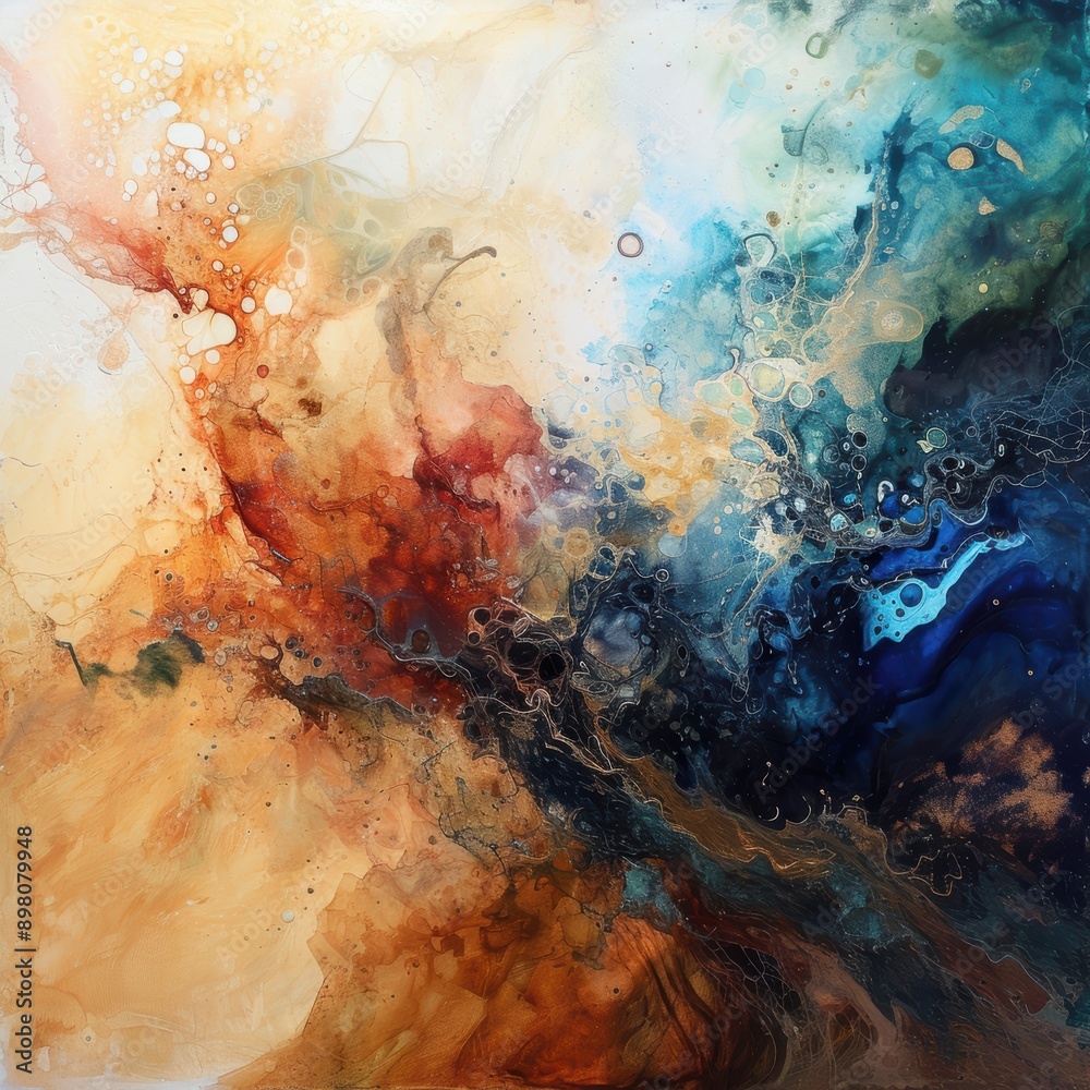 Naklejka premium Abstract art background.