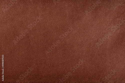 Scene Logo Mockup Mocha Leather Texture