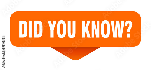 DID YOU KNOW