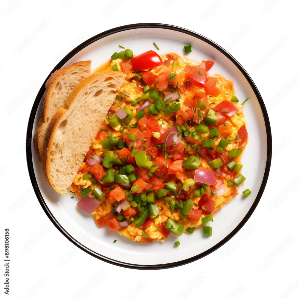 Menemen with transparent background high quality image