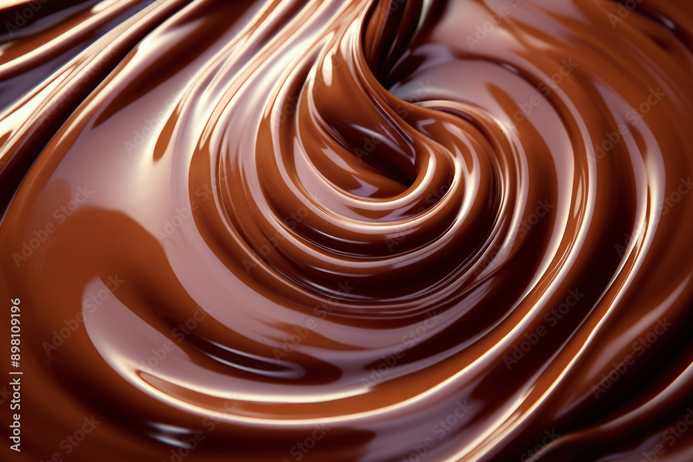 Processed collage of melted liquid chocolate texture. Background for banner, backdrop or texture Processed collage of melted liquid chocolate texture. Background for banner, backdrop or texture