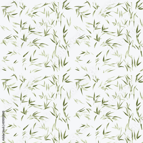 seamless pattern with leaves