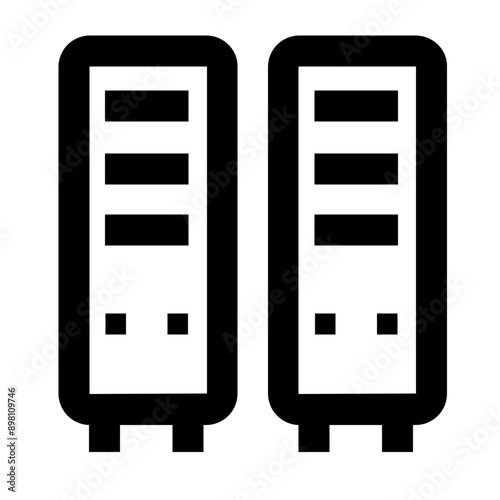 Data Center Icon Design