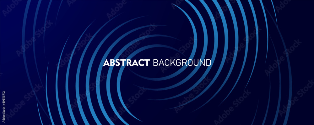 Abstract blue glowing geometric lines on dark blue background. Modern shiny blue circle lines pattern. Futuristic technology concept. Suit for cover, poster, banner, brochure, header, website Abstract blue glowing geometric lines on dark blue background. Modern shiny blue circle lines pattern. Futuristic technology concept. Suit for cover, poster, banner, brochure, header, website