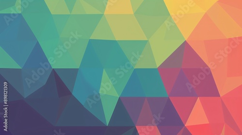 Abstract backdrop showcases a triangle geometric pattern. Modern concept emphasizes shape texture.