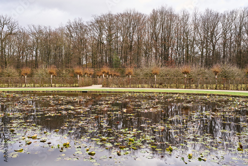 Canal Garden (Kanalgarten) at the Hermitage Court Garden (Hofgarten Hermitage) in Bayreuth, Germany	
v photo