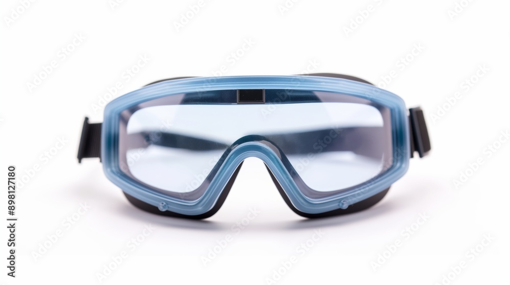 Ski goggles isolated on white background. Ski goggles isolated on white background.
