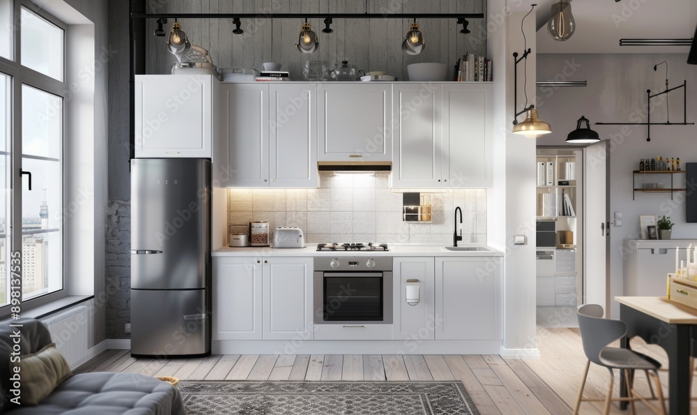 kitchens will always require a good deal of planning, but the one-wall kitchen is truly an exercise in ingenuity. This diminutive layout requires a real balance between storage capacity, functionalit kitchens will always require a good deal of planning, but the one-wall kitchen is truly an exercise in ingenuity. This diminutive layout requires a real balance between storage capacity, functionalit