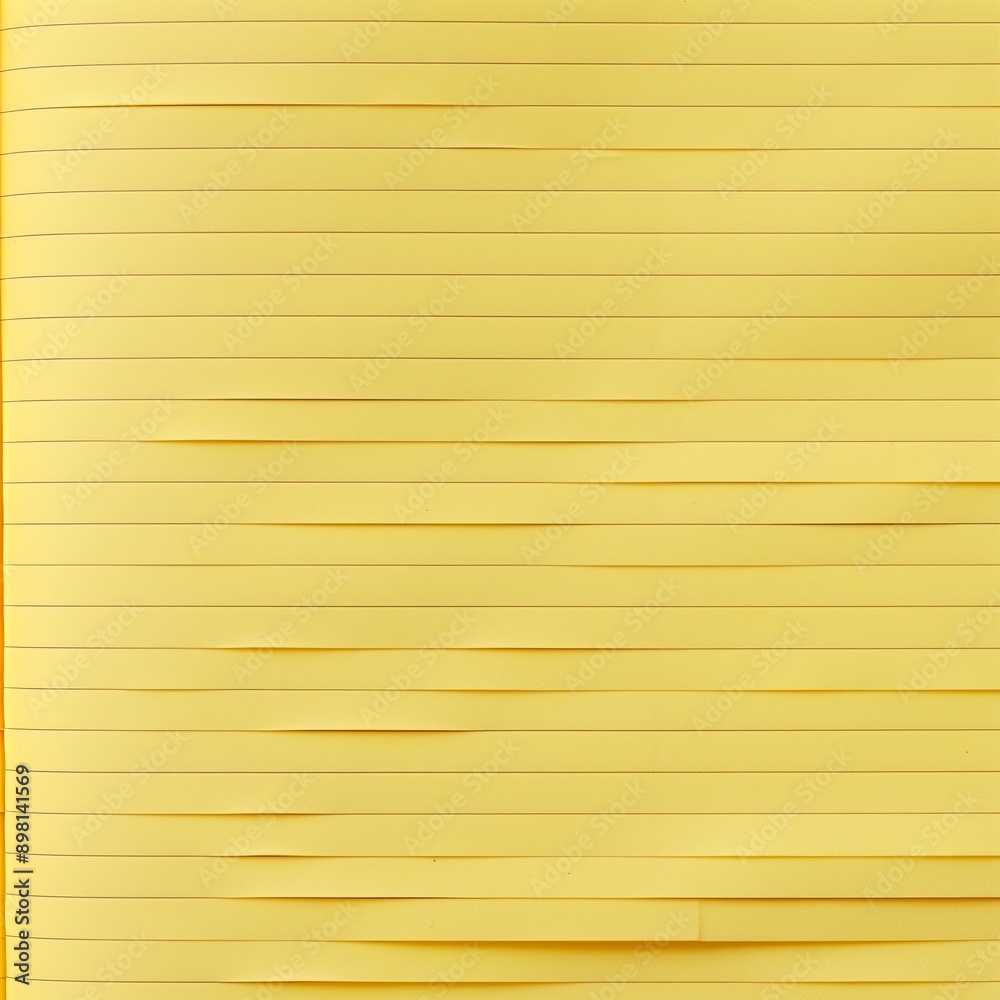 Naklejka premium A Textured Background of Stacked Yellow Sticky Notes