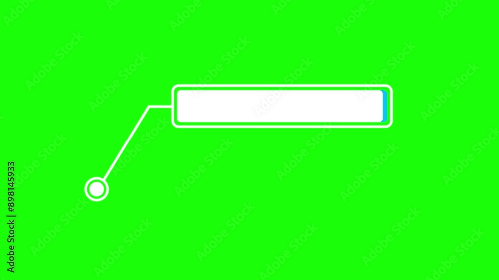 call outs animated callout infograpic info name explanation object green screen 4k looping