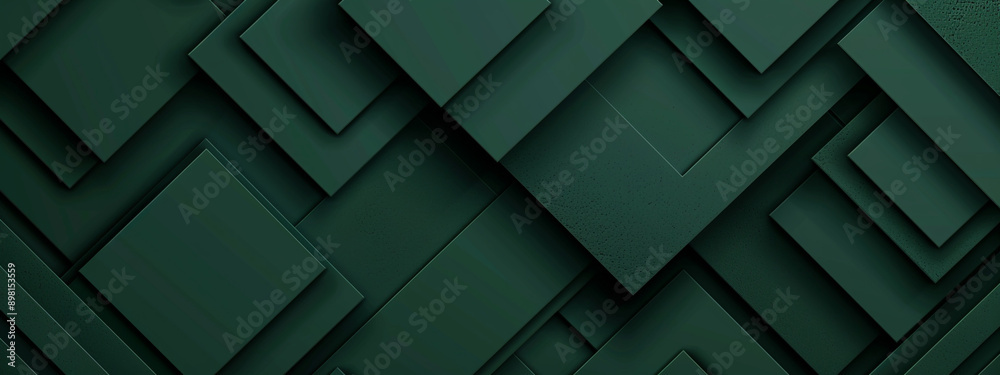 Green geometric background with overlapping square shape for business presentations, Abstract Polygon Background with Green Geometric Shapes and Patterns Green geometric background with overlapping square shape for business presentations, Abstract Polygon Background with Green Geometric Shapes and Patterns