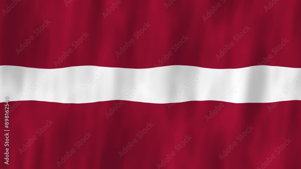 Latvia flag country animation 3D symbol design waving in wind movement national patriotism world culture emblem banner red white Northern Europe Baltic Latvia flag country animation 3D symbol design waving in wind movement national patriotism world culture emblem banner red white Northern Europe Baltic