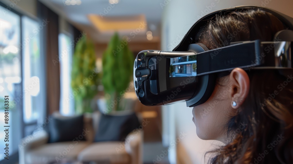 virtual real estate tour service where customers navigate through properties using VR headsets from the comfort of their homes virtual real estate tour service where customers navigate through properties using VR headsets from the comfort of their homes