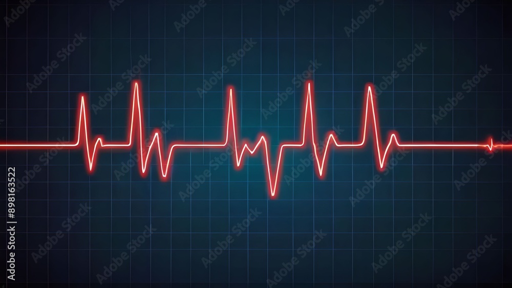 Human heart organ heartbeat illustration background. Pulse line, medical health care on ECG cardiogram, rhythm and frequency rate wave, disease diagnosis Human heart organ heartbeat illustration background. Pulse line, medical health care on ECG cardiogram, rhythm and frequency rate wave, disease diagnosis