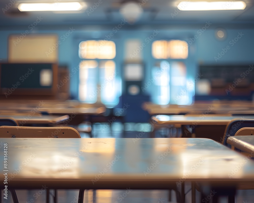 Blurred school background Blurred school background