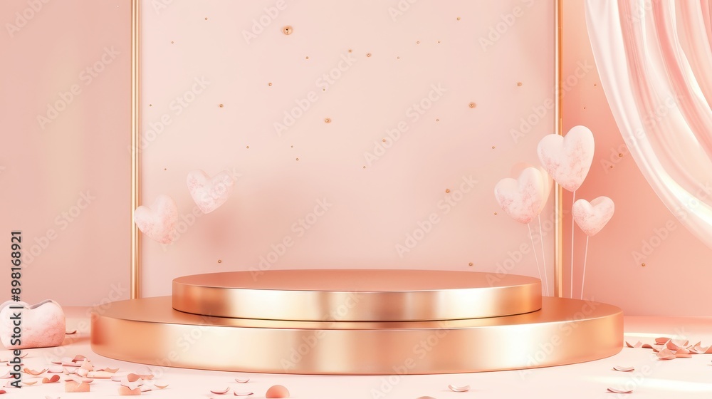 custom made wallpaper toronto digitalRose gold podium product background 3d romantic display platform charming minimal. Product stand rose gold background podium 3d heart stage scene arrow beauty mockup