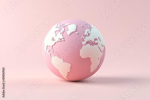 Fototapeta Naklejka Na Ścianę i Meble -  Sphere planet globe space.