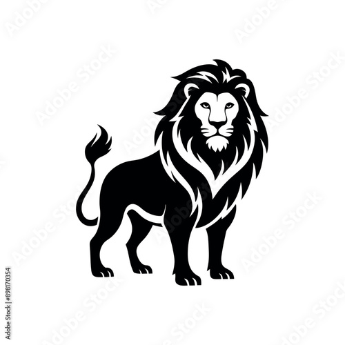  lion head angry roaring logo vector silhouette, shows power and strenght, Lion Vector Silhouette- Roaring Lion Illustration- Roaring Lion Vector