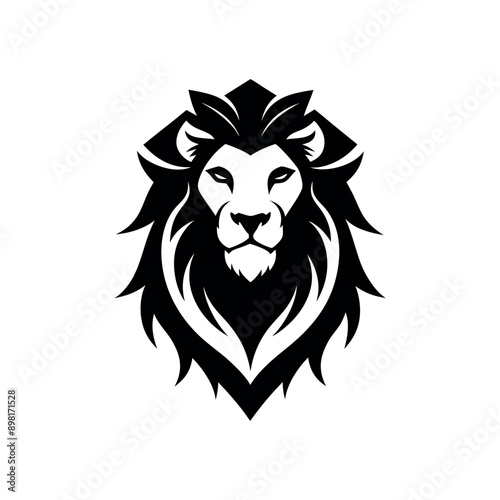  lion head angry roaring logo vector silhouette, shows power and strenght, Lion Vector Silhouette- Roaring Lion Illustration- Roaring Lion Vector