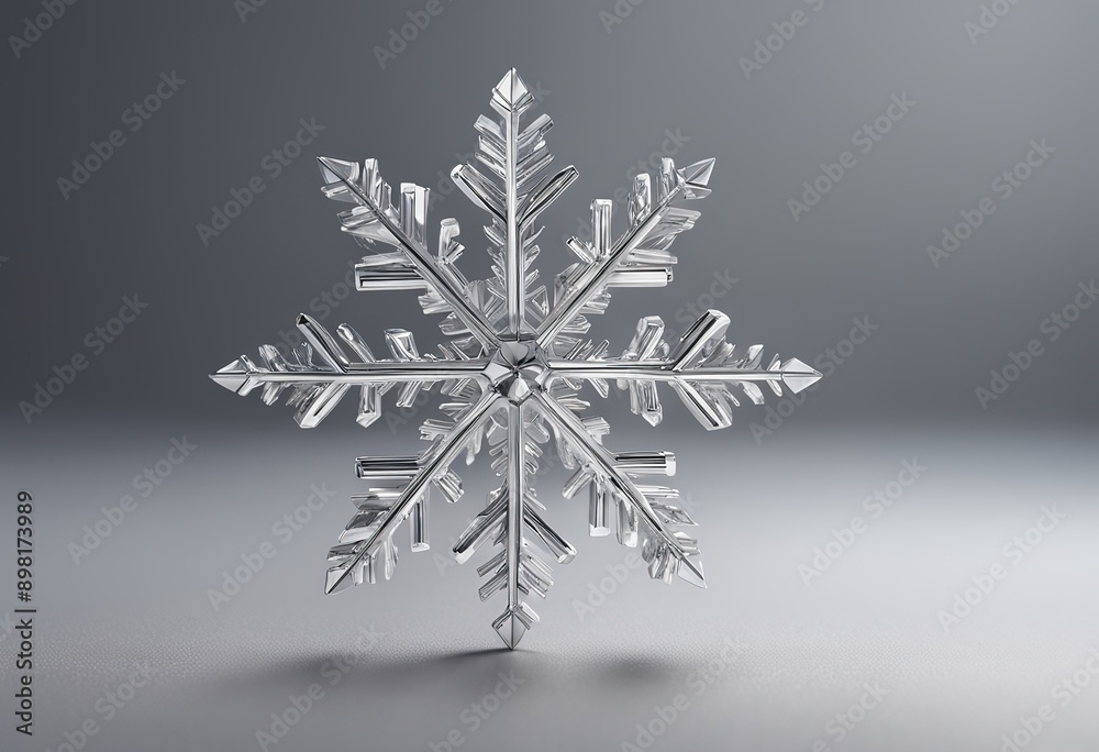 Intricate Snowflake Crystal Intricate Snowflake Crystal