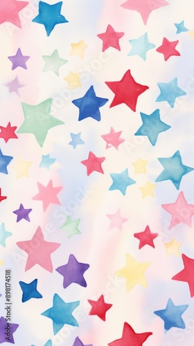 Star pattern backgrounds confetti decoration.