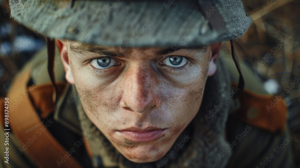 Person Wearing Hat Close Up