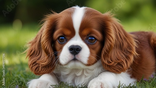 Young cavalier king charles 