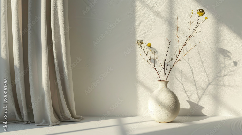 Soft shadows and minimal textures on a white background Soft shadows and minimal textures on a white background
