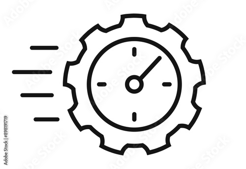Fast install vector icon