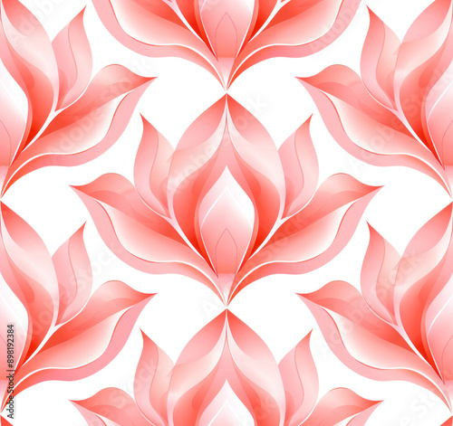 A seamless pattern of abstract on a white background