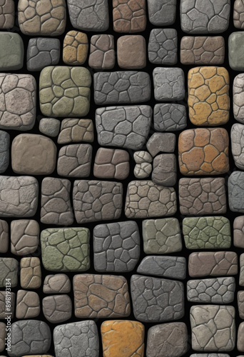  Collection of seamless textures for 3D modeling. 